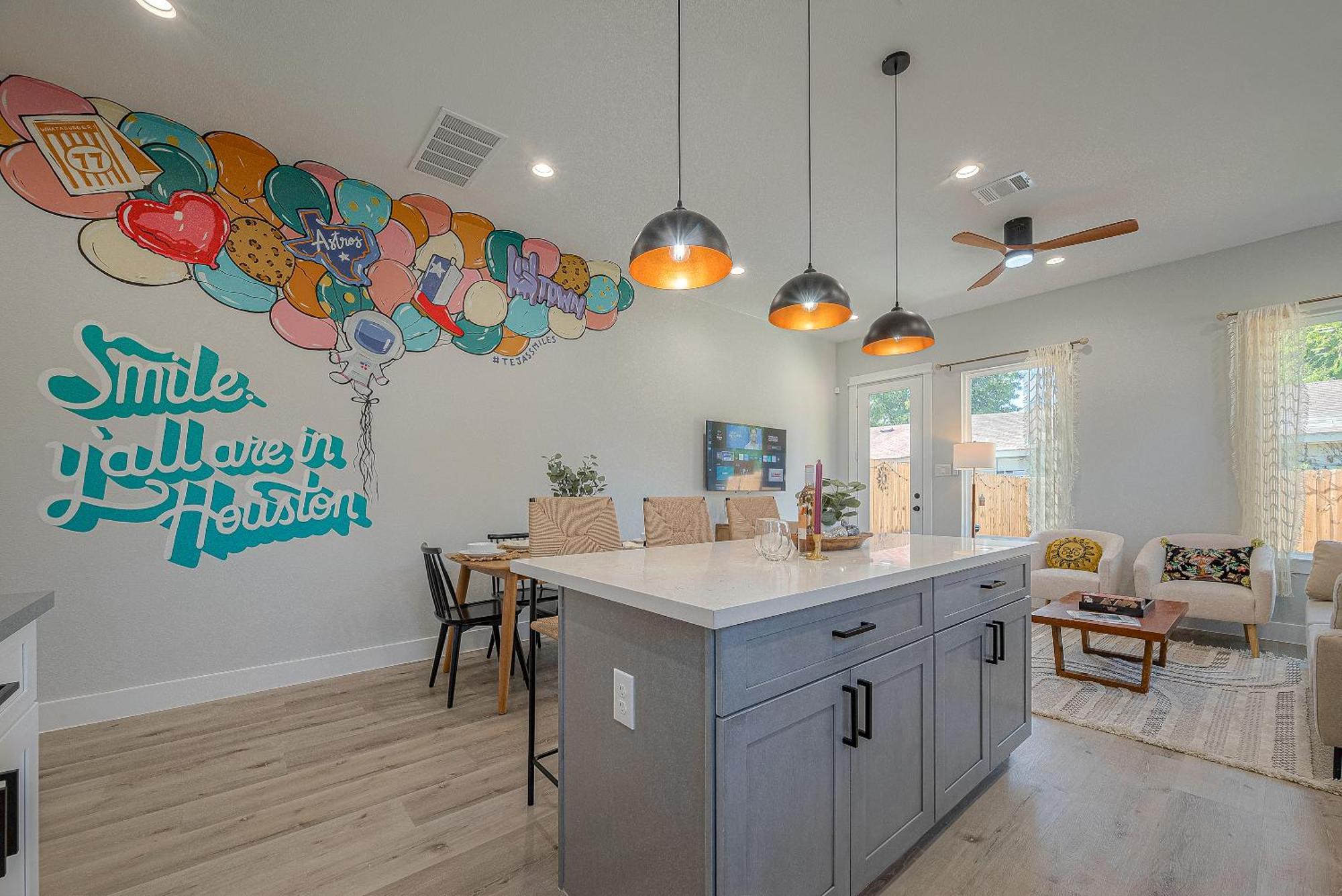 Modern Home Near Downtown With Fast Wifi, Bbq, Games & Ev Equipped! Houston Dış mekan fotoğraf
